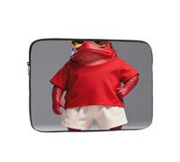 Cute Frog Red Laptop Sleeves 13 Pollice Protettiva Laptop Sleeve Computer Bag Cover