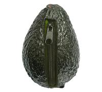 Cute Fruit Coin Pouch, Avocado Shaped Zipper Wallet Bag, Novelty Coin