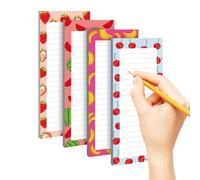 Cute Fruit Writing Pad Memo Small Lined Note Pads 4 Pieces