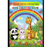 Cute & Fun Coloring Book - 30 Pages