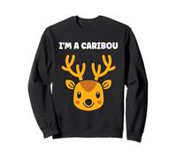 Cute Funny caribous Animals Little Simple I'm a Caribou Felpa