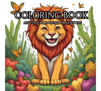 Cute & Funny: Children Coloring Book: Light in Nature Creates the movement of colors