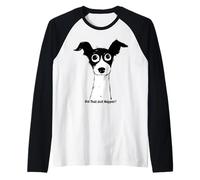 Cute Funny Dog È Appena Successo? Meme Divertenti per Cani Maglia con Maniche Raglan