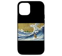 Cute Funny Kids Surfing A Great Wave Baby Quokka Lover Custodia per iPhone 12/12 Pro