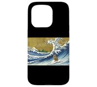 Cute Funny Kids Surfing A Great Wave Baby Quokka Lover Custodia per iPhone 15 Pro