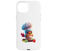 Cute Funny Restaurant Chef Bird Yes Chef Custodia per iPhone 15 Plus