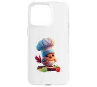Cute Funny Restaurant Chef Bird Yes Chef Custodia per iPhone 15 Pro Max