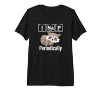 Cute Funny Sleeping I Nap Periodically Raccoon Lover Maglietta Premium