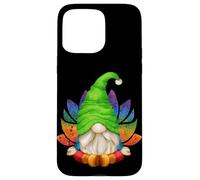 Cute Garden Gnome With Lotus Flower For Mom & Yoga Teacher Custodia per iPhone 15 Pro Max
