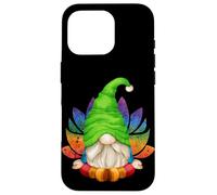 Cute Garden Gnome With Lotus Flower For Mom & Yoga Teacher Custodia per iPhone 16 Pro