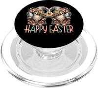 Cute Garden Gnomes With Easter Eggs For Teacher Happy Easter PopSockets PopGrip per MagSafe