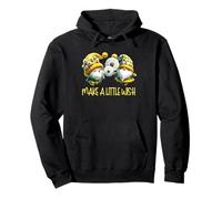 Cute Gardening Gnome Graphic Make A Little Wish Dandelion Felpa con Cappuccio