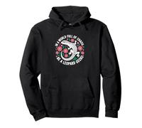 Cute Gecko Leopard Gecko Lizard Reptile Lover Felpa con Cappuccio