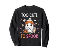 Cute Ghost Candy Halloween Too Cute To Spook Kids Toddler Felpa