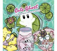 Cute Ghost Coloring Book for Kids & Adults