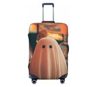 Cute Ghost in Arcade Machines - Copribagagli da viaggio elastico, antipolvere, antigraffio, adatto per valigie da 56-61 cm