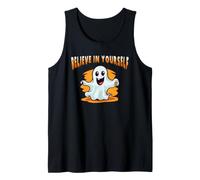 Cute Ghost Police Security Candy Halloween Canotta
