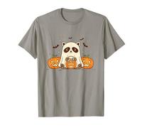 Cute Ghost Raccoon Funny Halloween Raccoon Lovers Maglietta