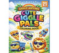 Cute Giggle Pals Coloring Book: Bold & Easy to Color | 50 Fun Coloring Pages | No Bleed Pages | Big Cute Characters for Kids Ages 3-7