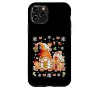 Cute Gingerbread House Decor For Women With Christmas Gnome Custodia per iPhone 11 Pro
