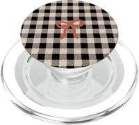 Cute Gingham Checkered Hearts Bows Stars Pattern PopSockets PopGrip per MagSafe