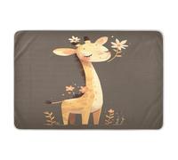 Cute Giraff - Materassino extra large riutilizzabile per imparare a fare pipì, impermeabile, lavabile, traspirante, materasso da viaggio per neonati 132,1 cm L x 86,4 cm W