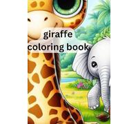 Cute giraffe: Coloring book