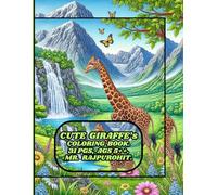 CUTE GIRAFFE'S COLORING BOOK.
