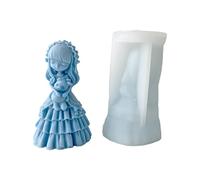 Cute Girl Stampi in Silicone Aroma-Gesso Stampo Gesso Resina Epossidica Casting Fare Ornamento Casa Stampo Profumato