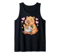 Cute Girls Capybara Ramen Kawaii Tea Kawaii Capy Lover Canotta
