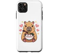 Cute Girls Capybara Ramen Kawaii Tea Kawaii Capy Lover Custodia per iPhone 11 Pro Max