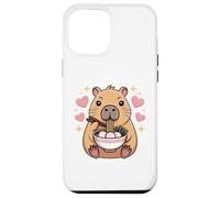 Cute Girls Capybara Ramen Kawaii Tea Kawaii Capy Lover Custodia per iPhone 12 Pro Max
