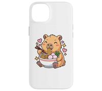 Cute Girls Capybara Ramen Kawaii Tea Kawaii Capy Lover Custodia per iPhone 14 Plus