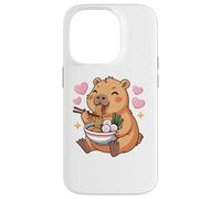Cute Girls Capybara Ramen Kawaii Tea Kawaii Capy Lover Custodia per iPhone 14 Pro