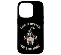 Cute Gnome For Oldschool Biker - Life Is Better On The Ride Custodia per iPhone 14 Pro