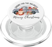 Cute Gnome for the Holidays Merry Christmas Festive Graphic PopSockets PopGrip per MagSafe