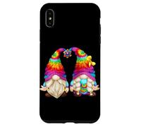 Cute Gnome In 70s Outfit Shows Peace Sign In Hippie Costume Custodia per iPhone XS Max