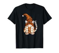Cute GNOME in Tiger Costume for Women And Tiger Mom Maglietta