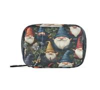 Cute Gnomes A River - Borsa da viaggio in medicina, con scomparti rimovibili, organizer da viaggio per borsa