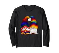 Cute Gnomie LGBTQ Stuff - Proud Rainbow Gnomes for Gay Pride Maglia a Manica