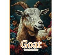 Cute Goat Coloring Book for adults: Stress Relief and Creative Fun