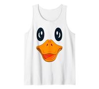 Cute Goose Duck Face Halloween Matching Group Funny Costume Canotta