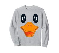 Cute Goose Duck Face Halloween Matching Group Funny Costume Felpa
