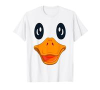 Cute Goose Duck Face Halloween Matching Group Funny Costume Maglietta