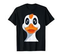 Cute Goose Duck Face Halloween Matching Group Party Kids Boy Maglietta