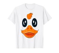 Cute Goose Duck Face Halloween Matching Group Party Kids Boy Maglietta