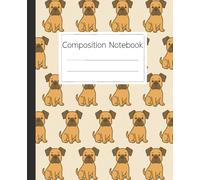 Cute Great Dane Dog Pattern Composition Notebook: An Adorable Journal for Students, Teachers, and Pug Lovers for Taking Notes at School, Work, or for Creative Writing