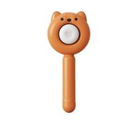 Cute Grooming Brush for Cats, Cat Brush, Short Hair Brush, Cats with Release Button Brush, Dog Shedding Brush for Grooming, Gently Removes Loose Undercoat, 3.11x1.81x7.32 Inches