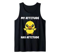 Cute Grumpy Duck Animal Funny Defiance Bad Attitude Canotta