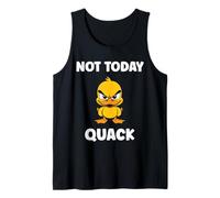 Cute Grumpy Duck Animal Funny Defiance Mood Not Today Quack Canotta